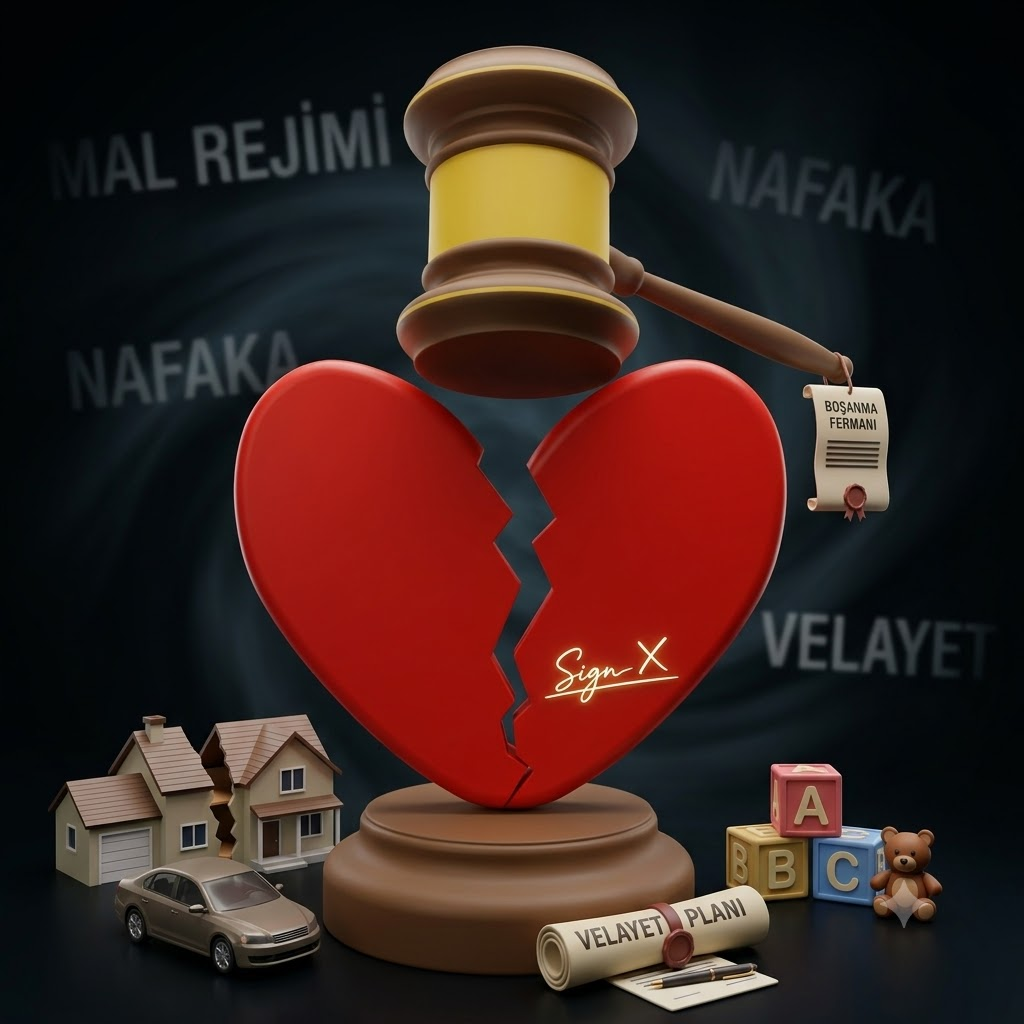 Türkiye'de çekişmeli boşanma kararı